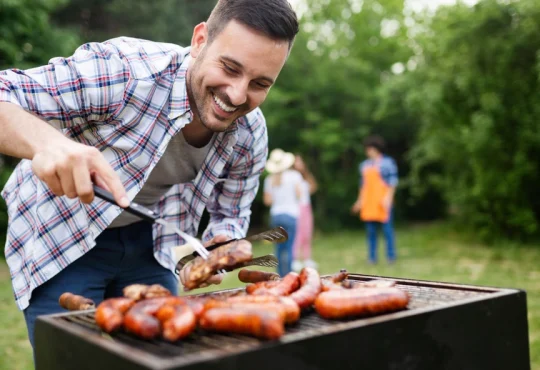 Barbecue is More of an Home Outdoor Activity